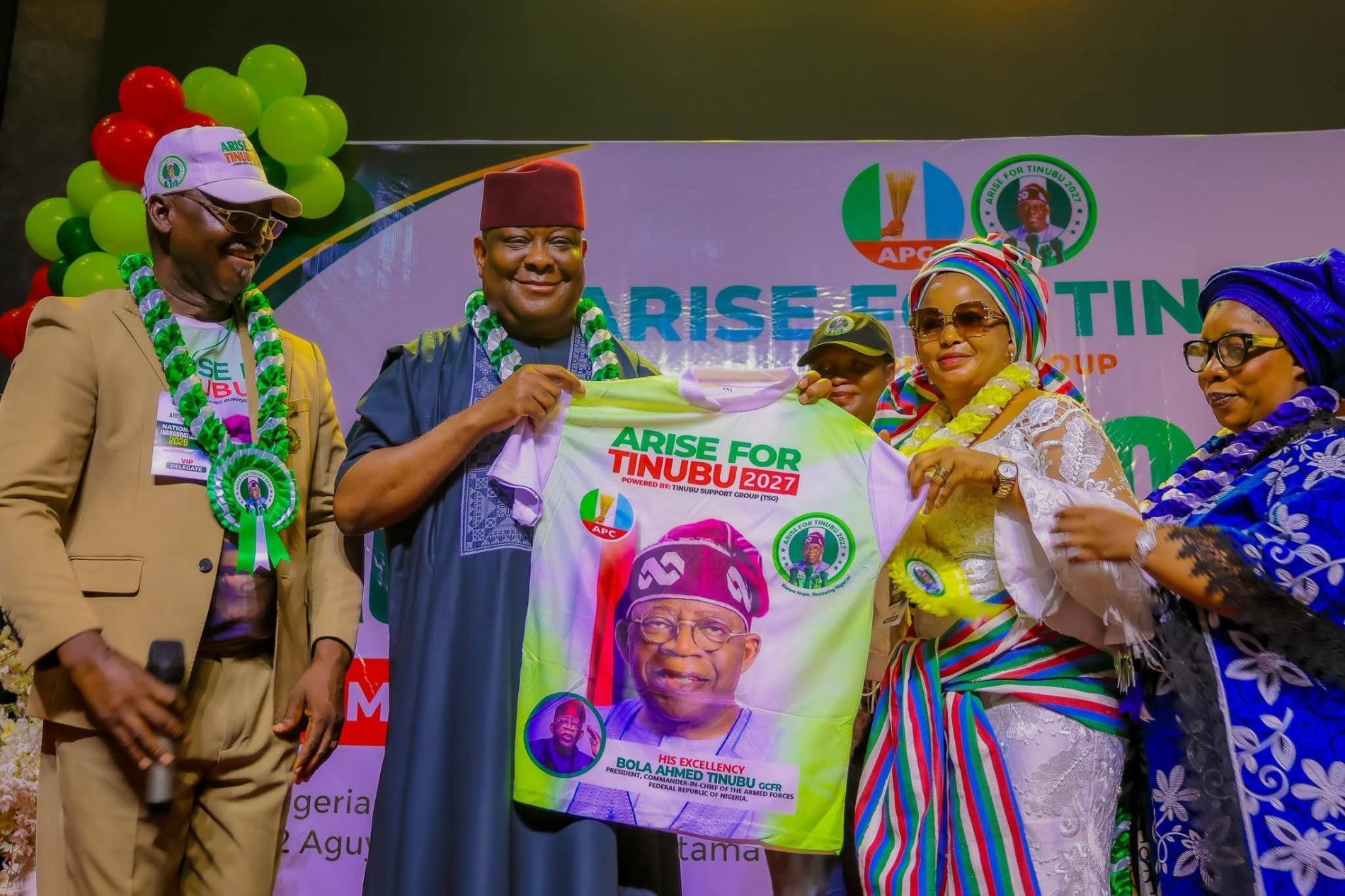 ARISE 4 TINUBU 2026 HOLDS NATIONAL INAUGURATION, IZUNASO CHARGES MEMBERS TO RAISE AWARENESS OF THE ACHIEVEMENT SCORECARD OF MR. PRESIDENT 