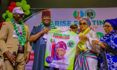 ARISE 4 TINUBU 2026 HOLDS NATIONAL INAUGURATION, IZUNASO CHARGES MEMBERS TO RAISE AWARENESS OF THE ACHIEVEMENT SCORECARD OF MR. PRESIDENT 