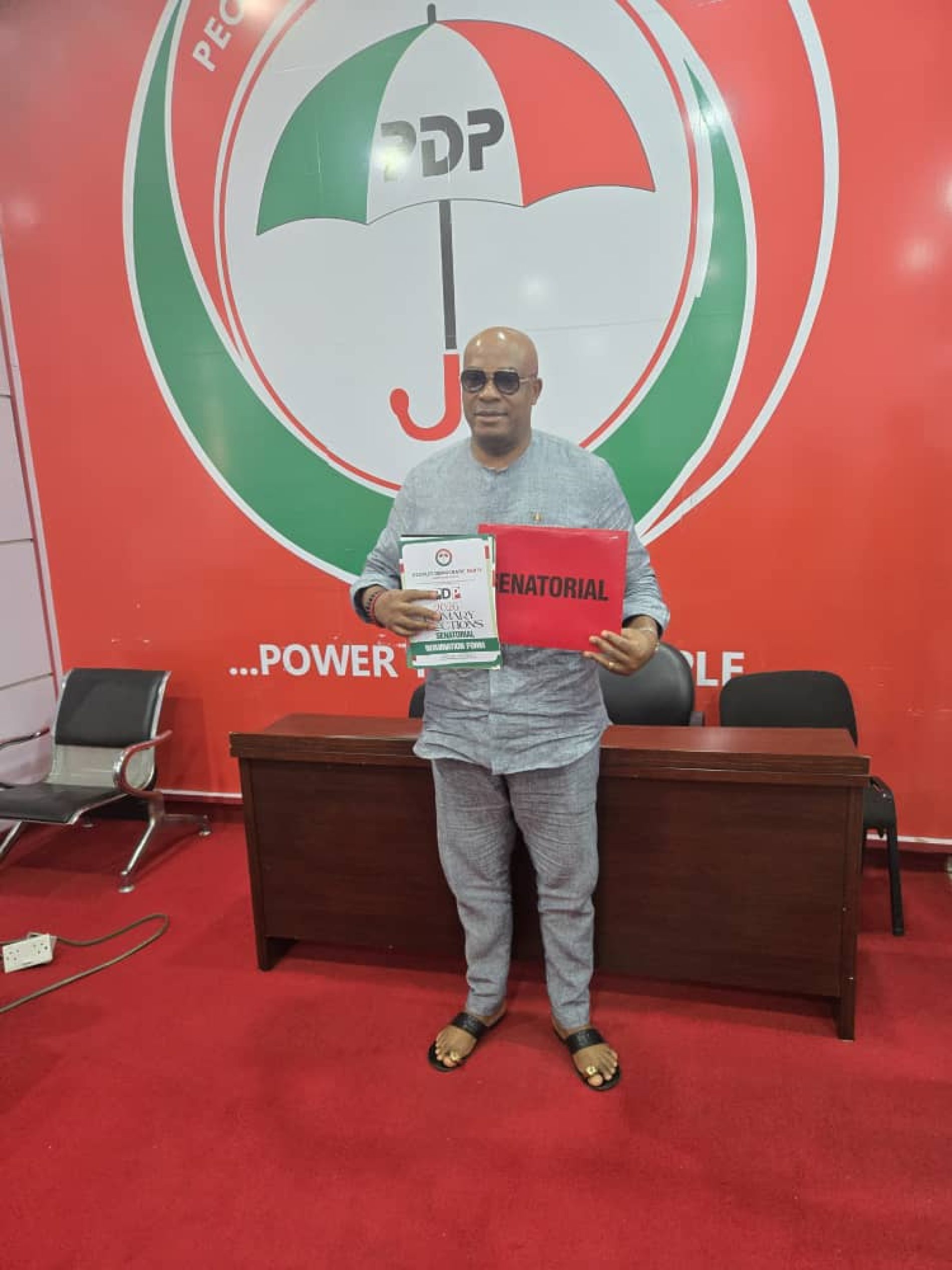 Imo North Senate: Duru Mike Ejiogu Picks-Up PDP Nomination and Expression Of Interest Forms