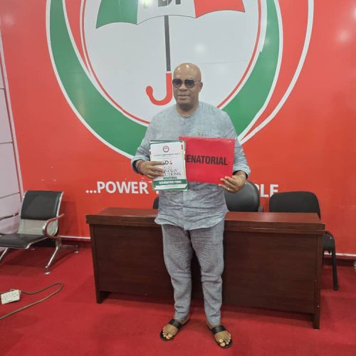 Imo North Senate: Duru Mike Ejiogu Picks-Up PDP Nomination and Expression Of Interest Forms
