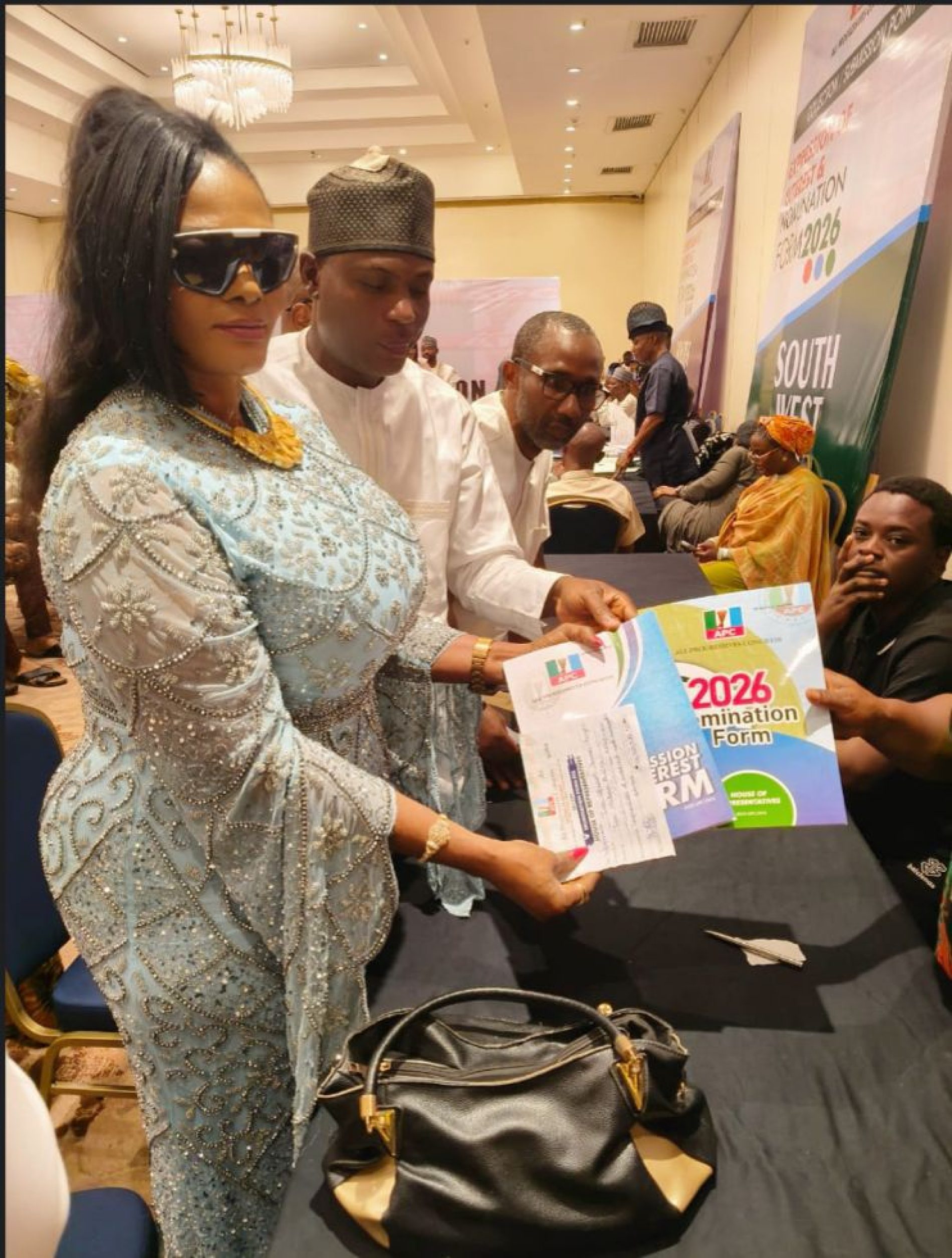 QUEEN CHINYERE TIM-OPURUM PICKS -UP APC NOMINATION FORMS, SIGNALS NEW ERA OF GRASSROOTS LEADERSHIP IN NINN FEDERAL CONSTITUENCY