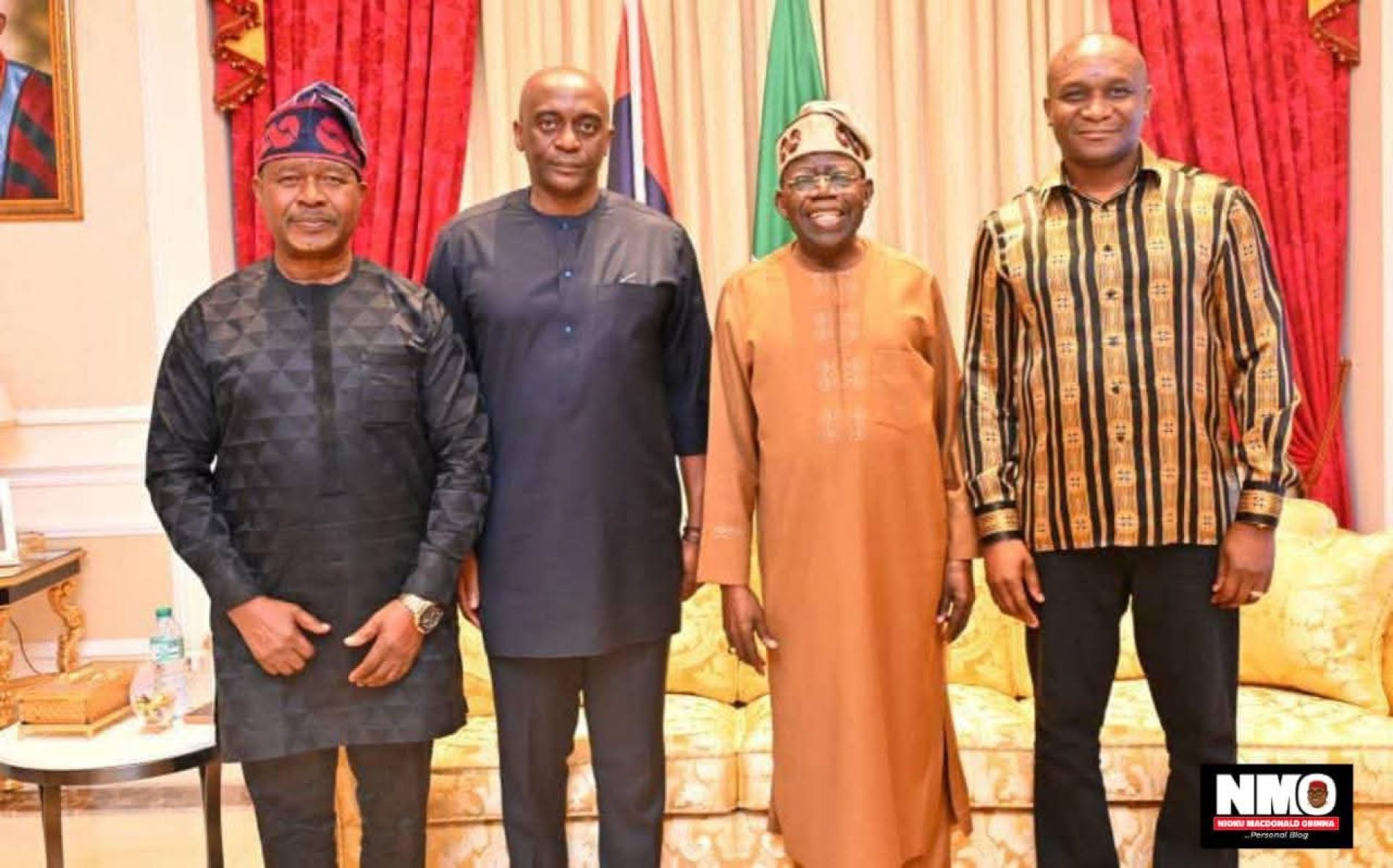 MANAGING DIRECTOR OF THE NDDC – DR. SAMUEL OGBUKU PAYS A COURTESY VISIT TO BOLA AHMED TINUBU—BRIEFS MR. PRESIDENT ONGOING DEVELOPMENTAL STRIDES IN THE REGION 