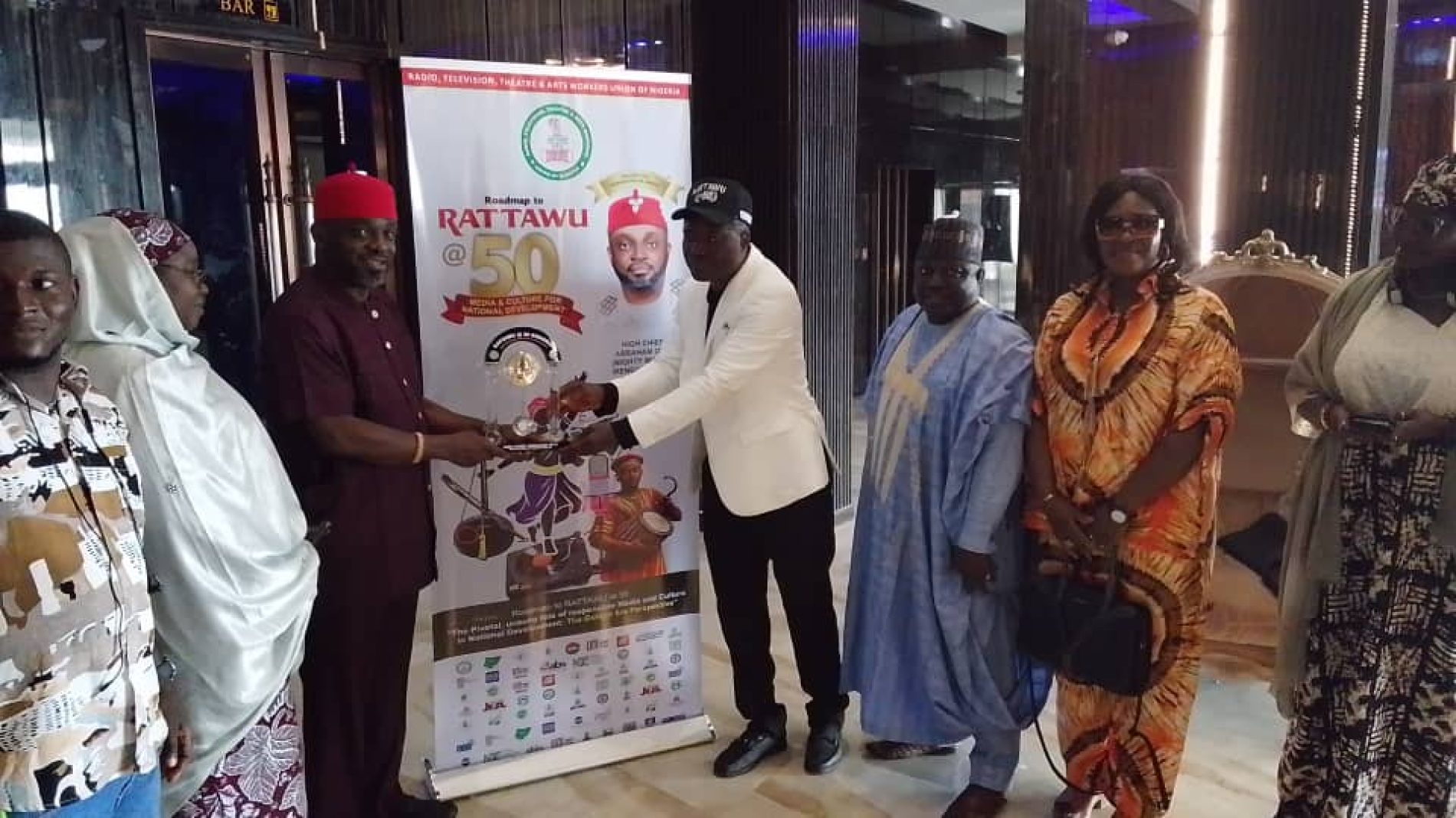 RATTAWU NIGERIA CELEBRATES HIGH CHIEF ABRAHAM OTTI (MIGHTY MIGHTY) IKENGA UMUCHU FOR HIS REMARKABLE HUMANITARIAN CONTRIBUTIONS 