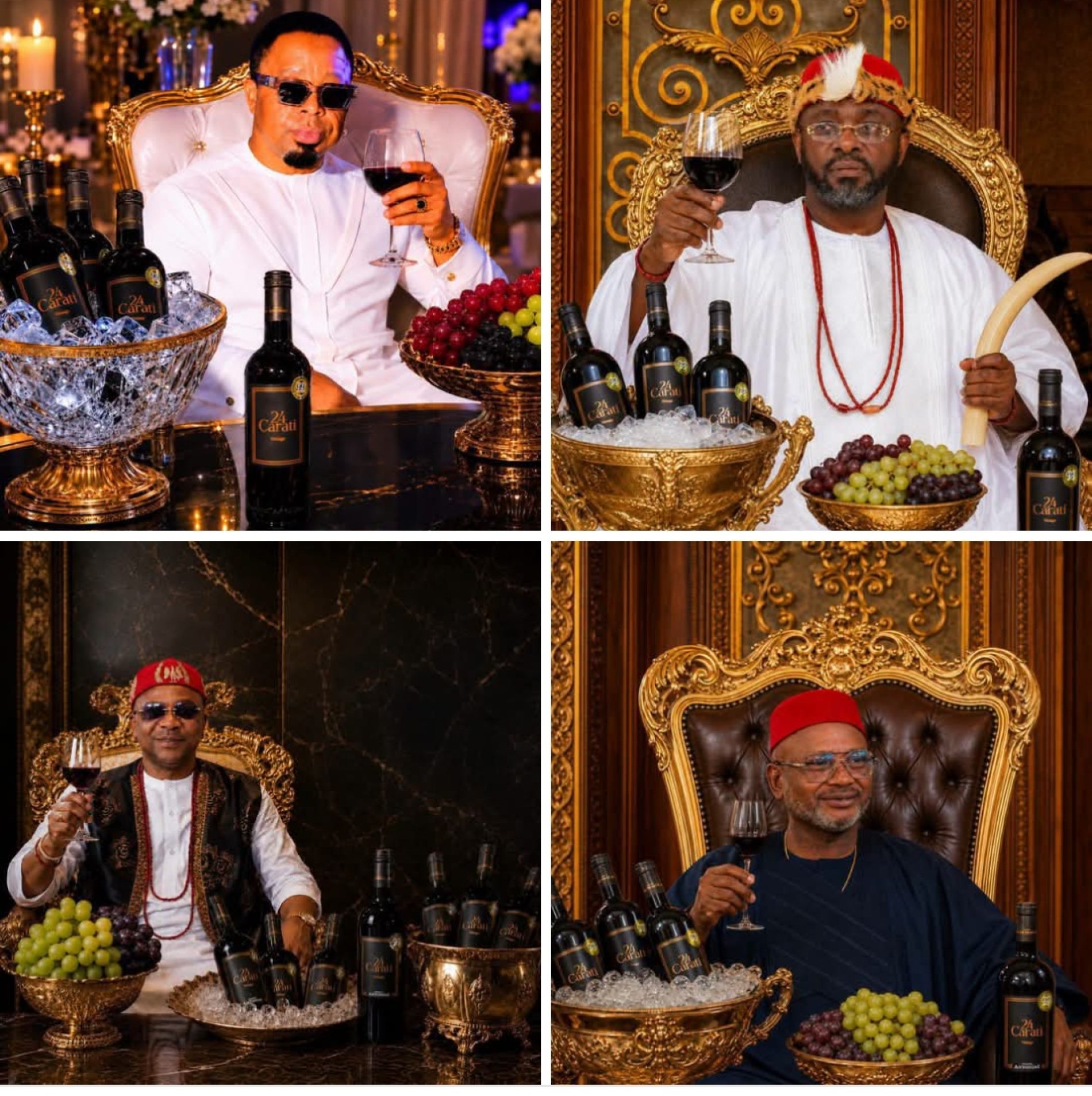 IKENGA UMUCHU AND 24 CARATI VINTAGE WINE: THE GOLDEN TASTE REDEFINING LUXURY WINE CULTURE IN NIGERIA