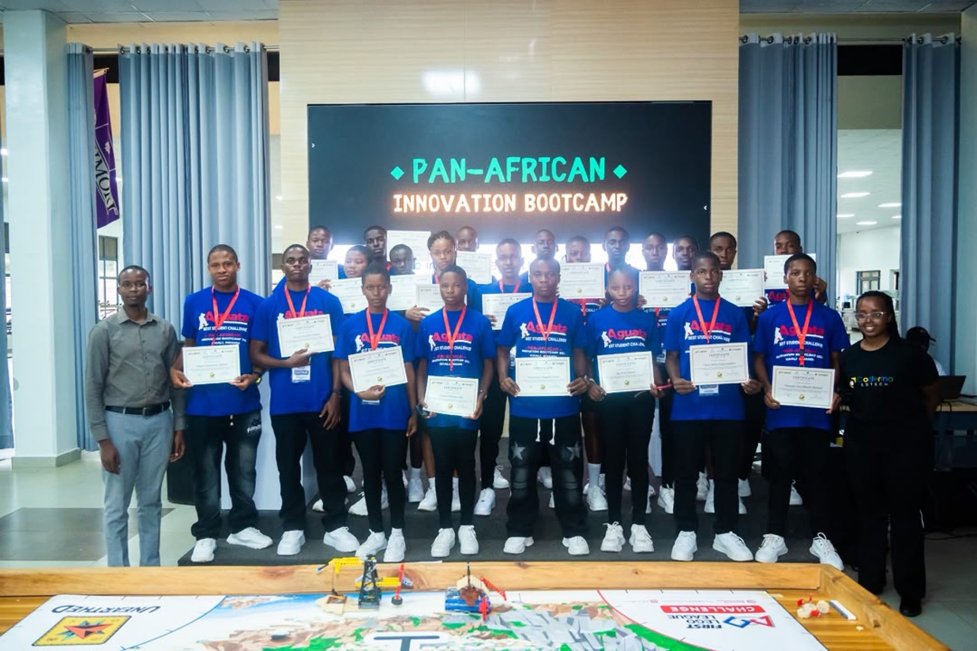 AGUATA CHAMPIONS ROUNDS OFF PARTICIPATION IN THE PAN-AFRICAN BOOT CAMP IN KIGALI, RWANDA
