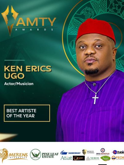 Meet Ken Erics  Ugo: AMTY Best Artiste of the Year