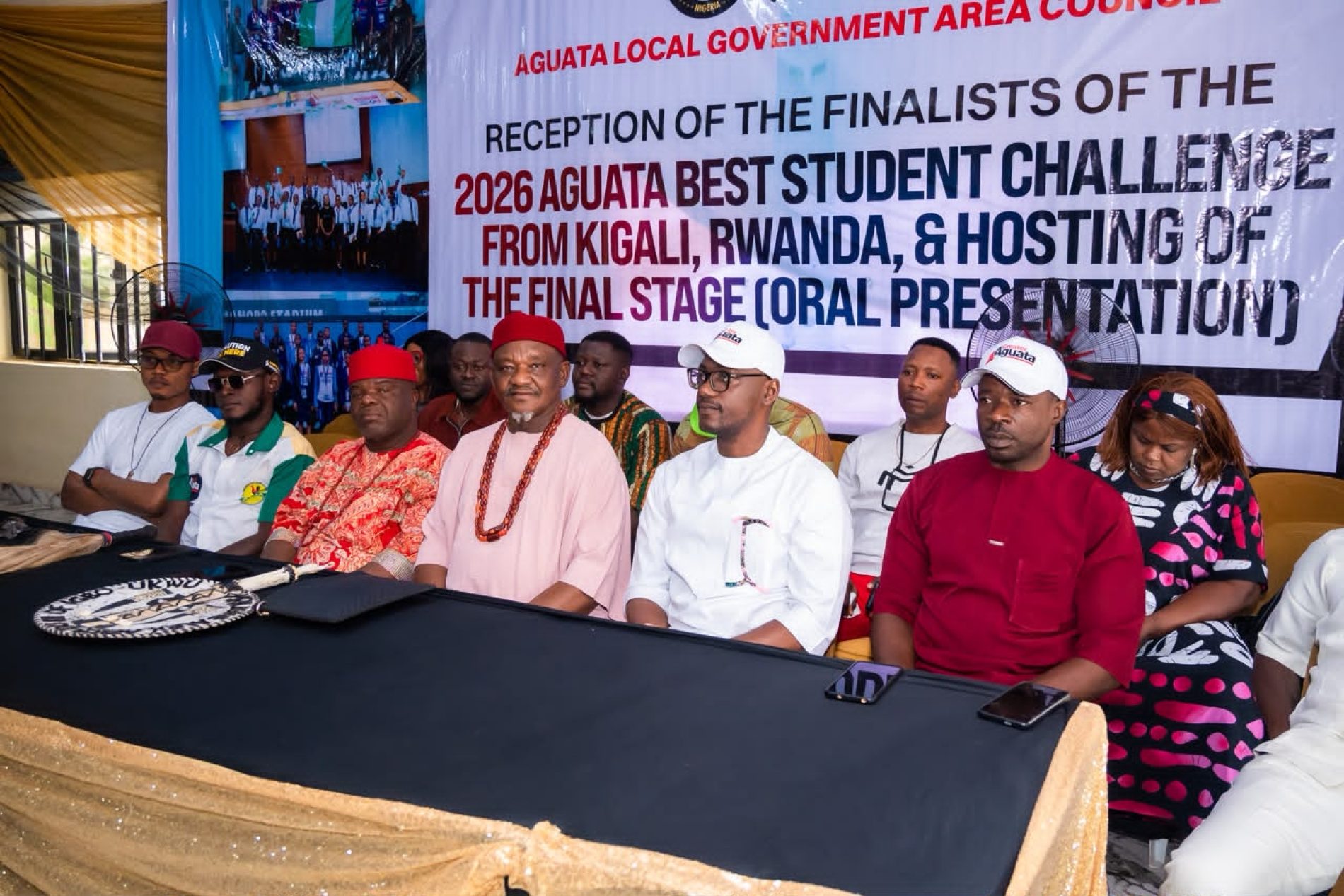 AGUATA CHAMPIONS RETURN HOME FROM KIGALI, RWANDA, TO A WARM RECEPTION ORGANIZED BY DR CHIBUEZE OFOBUIKE 