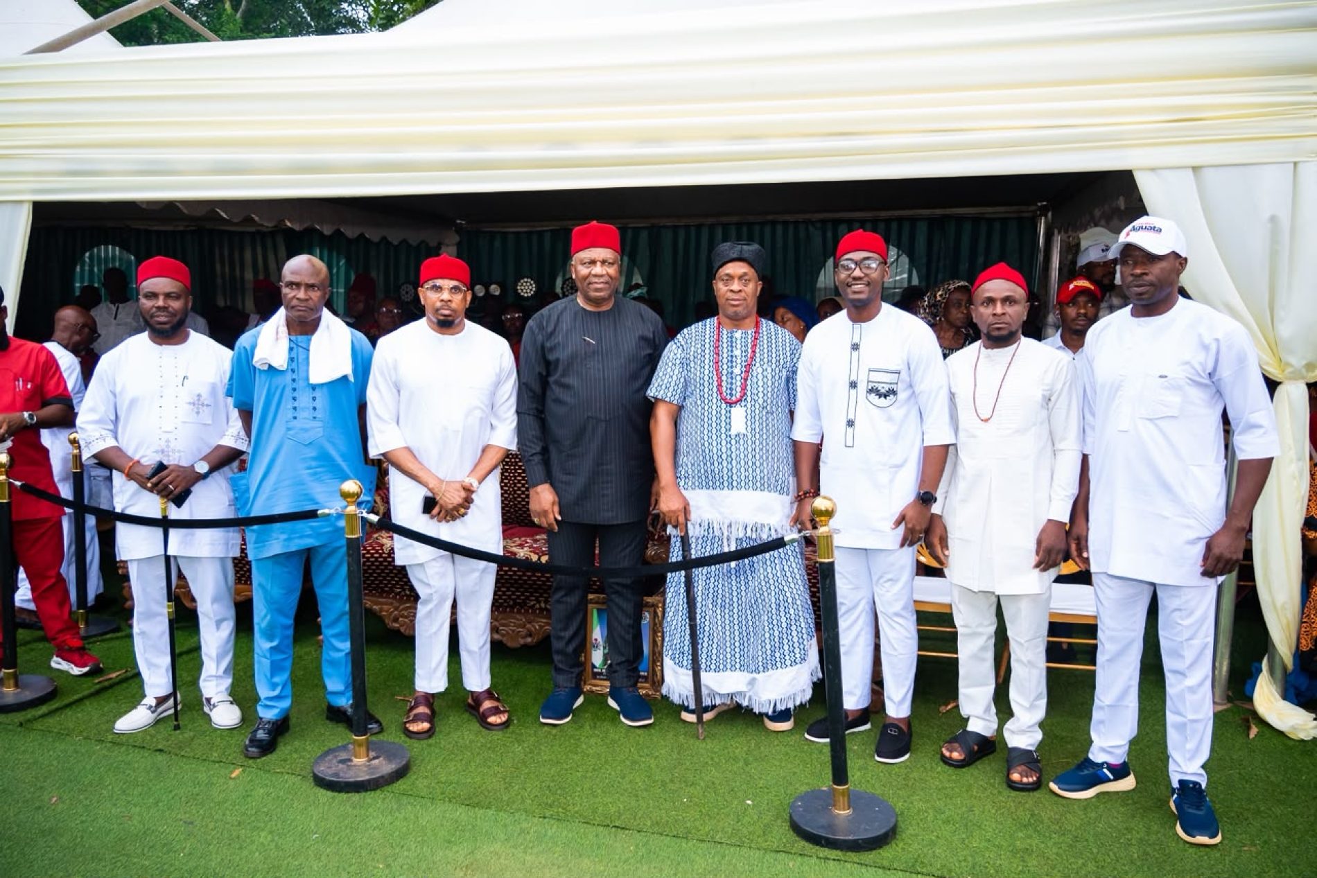 DR CHIBUEZE OFOBUIKE JOINS NUMEROUS OTHERS TO CELEBRATE THE LIFE OF THE ISUOFIA MONARCH 