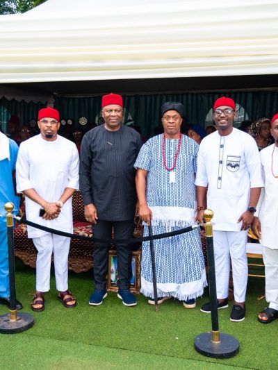 DR CHIBUEZE OFOBUIKE JOINS NUMEROUS OTHERS TO CELEBRATE THE LIFE OF THE ISUOFIA MONARCH 