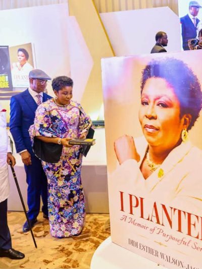 GOVERNOR DOUYE DIRI CELEBRATES DAME DIDI ESTHER WALSON – JACK , OON,  AT HER BOOK PRESENTATION
