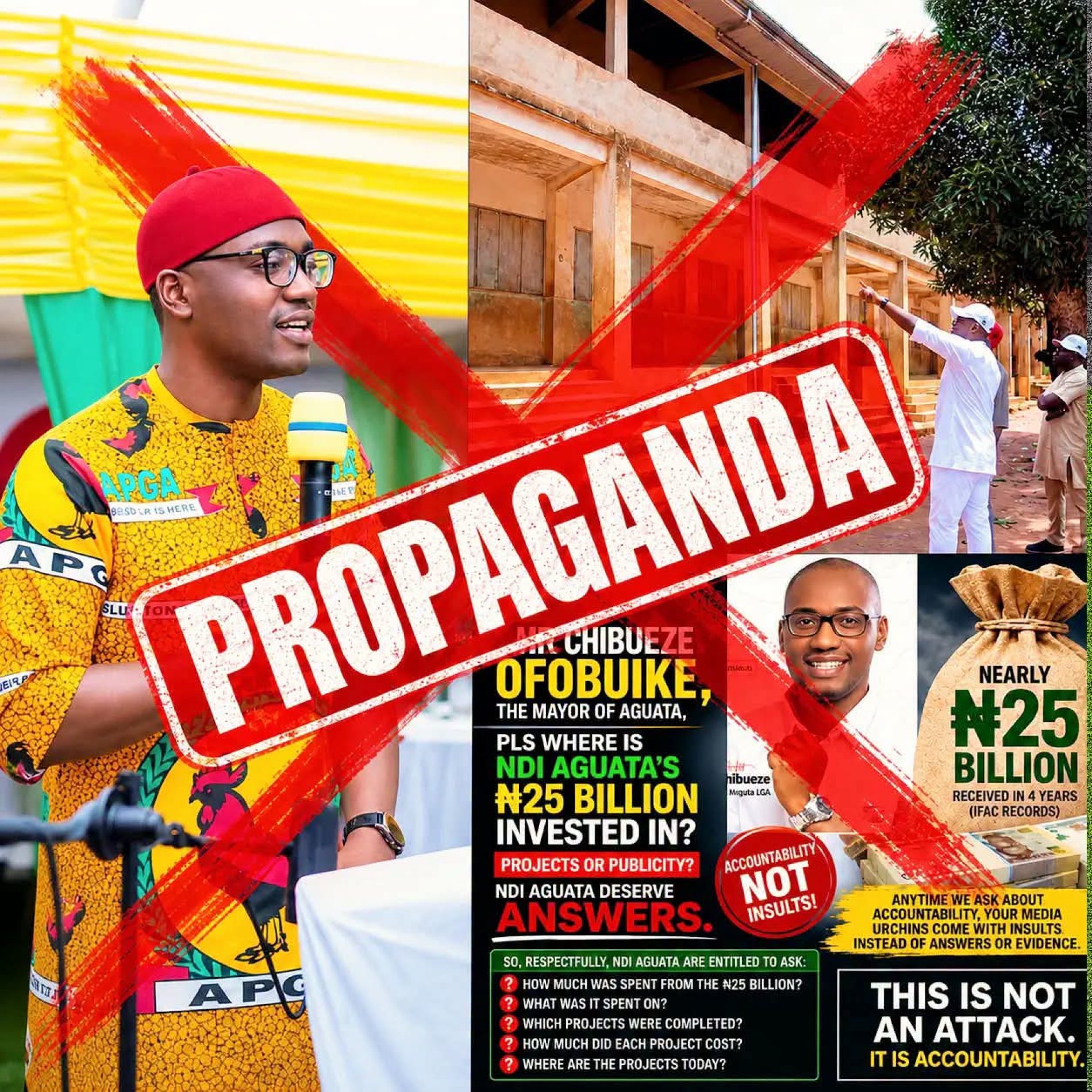 DR. CHIBUEZE OFOBUIKE AND THE 25BILLION NAIRA PROPAGANDA