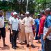 DEVELOPING GRASS-ROOT TALENTS: DR CHIBUEZE OFOBUIKE INSPECTS THE CONSTRUCTION OF COMMUNITY FOOTBALL FACILITY IN ORA-ERI, AGUATA LGA