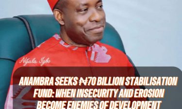 Anambra government seeks N70bn stabilization fund to address gully erosion and insecurity