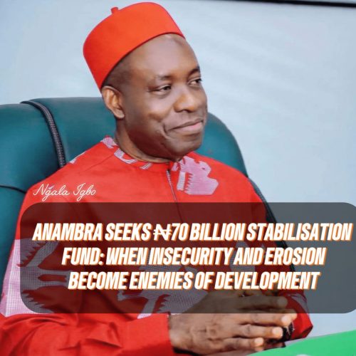 Anambra government seeks N70bn stabilization fund to address gully erosion and insecurity